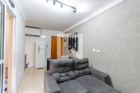 Sala de apartamento para alugar com 2 quartos, 45m² em Vila Helena, Santo André