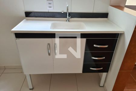 Apartamento para alugar com 42m², 2 quartos e 1 vagaDetalhe Cozinha e Área de Serviço