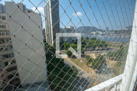 Vista da Sala de apartamento para alugar com 3 quartos, 150m² em Flamengo, Rio de Janeiro
