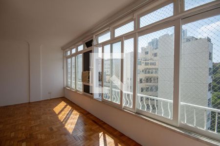 Sala de apartamento para alugar com 3 quartos, 150m² em Flamengo, Rio de Janeiro