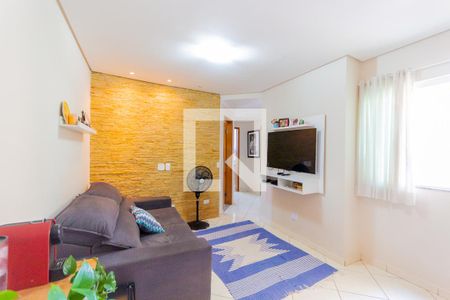 Sala de apartamento para alugar com 3 quartos, 145m² em Vila Cecília Maria, Santo André