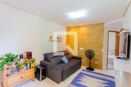 Sala de apartamento para alugar com 3 quartos, 145m² em Vila Cecília Maria, Santo André