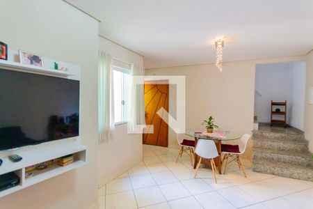 Sala de apartamento para alugar com 3 quartos, 145m² em Vila Cecília Maria, Santo André