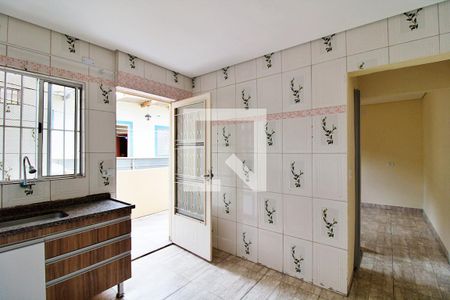 Cozinha de casa para alugar com 1 quarto, 40m² em Jardim Clementino, Taboão da Serra