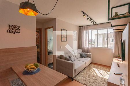 Sala de apartamento à venda com 2 quartos, 44m² em Fundação da Casa Popular, Campinas