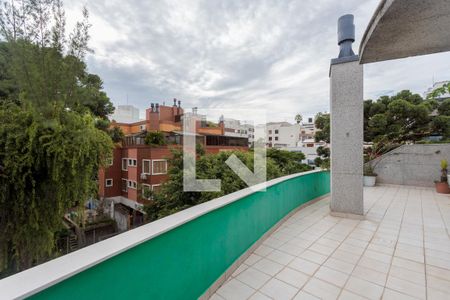 Varanda de apartamento à venda com 3 quartos, 279m² em Petrópolis, Porto Alegre