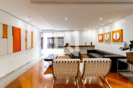 Hall de apartamento para alugar com 2 quartos, 80m² em Vila Nova Conceição, São Paulo