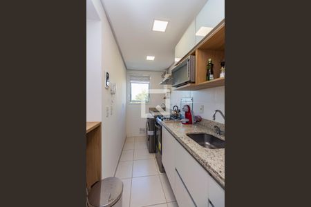 Apartamento para alugar com 65m², 2 quartos e 1 vagaCozinha com churrasqueira