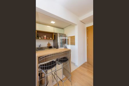 Apartamento para alugar com 65m², 2 quartos e 1 vagaCozinha com churrasqueira