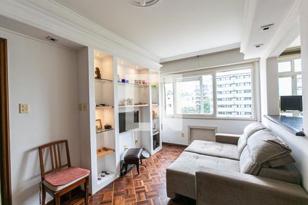Sala de apartamento à venda com 1 quarto, 43m² em Menino Deus, Porto Alegre