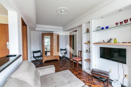 Sala de apartamento à venda com 1 quarto, 43m² em Menino Deus, Porto Alegre
