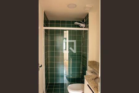 Apartamento para alugar com 38m², 1 quarto e sem vaga Apartamento para alugar com 38m², 1 quarto e sem vagaBanheiro do Quarto