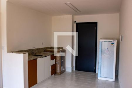 Cozinha de apartamento para alugar com 1 quarto, 38m² em Vila Clementino, São Paulo