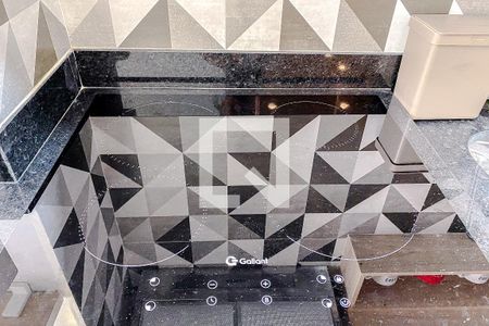 Studio à venda com 28m², 1 quarto e sem vagaCozinha