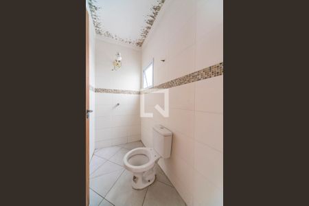 Banheiro  de apartamento à venda com 2 quartos, 45m² em Parque Gerassi, Santo André