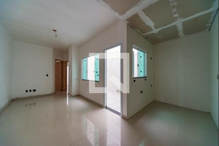 Sala de apartamento à venda com 2 quartos, 45m² em Parque Gerassi, Santo André