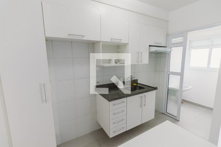 Cozinha de apartamento à venda com 1 quarto, 33m² em Barra Funda, São Paulo