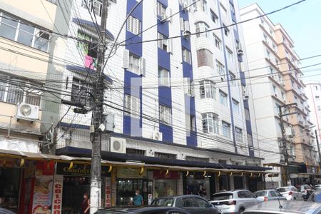 Fachada do Prédio de apartamento para alugar com 1 quarto, 25m² em Centro, São Vicente