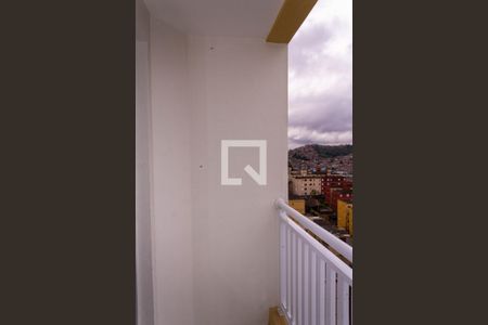 Varanda da Sala de apartamento à venda com 2 quartos, 46m² em Santa Terezinha, São Bernardo do Campo