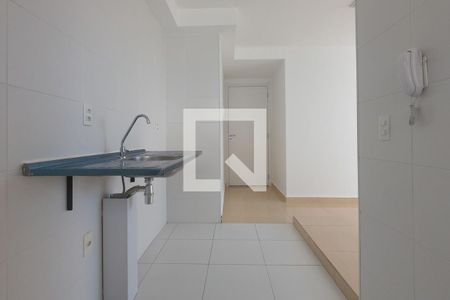 Cozinha de apartamento para alugar com 2 quartos, 41m² em Vila Andrade, São Paulo