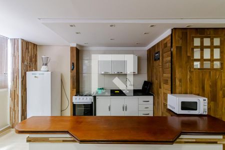 Cozinha  de kitnet/studio para alugar com 1 quarto, 48m² em Aclimação, São Paulo