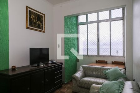 Sala de apartamento para alugar com 3 quartos, 100m² em José Menino, Santos
