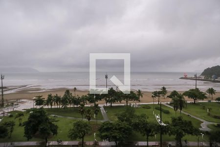 Vista de apartamento para alugar com 3 quartos, 100m² em José Menino, Santos