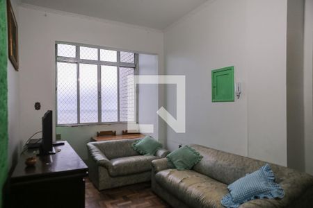Sala de apartamento para alugar com 3 quartos, 100m² em José Menino, Santos
