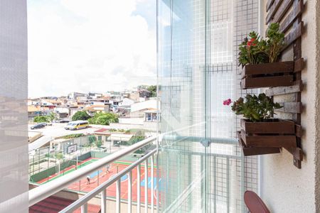 Sacada de apartamento à venda com 2 quartos, 52m² em São Pedro, Osasco
