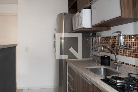 Cozinha de apartamento à venda com 2 quartos, 56m² em Recanto Quarto Centenario, Jundiaí