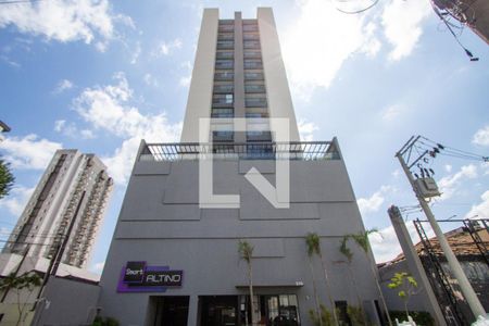 Apartamento para alugar com 37m², 1 quarto e 1 vaga Apartamento para alugar com 37m², 1 quarto e 1 vagaFachada