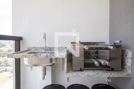 Varanda da Sala de apartamento para alugar com 1 quarto, 37m² em Presidente Altino, Osasco