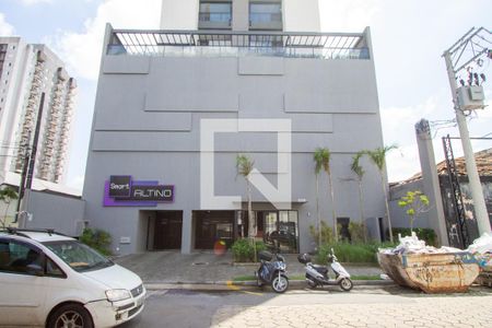 Apartamento para alugar com 37m², 1 quarto e 1 vaga Apartamento para alugar com 37m², 1 quarto e 1 vagaFachada