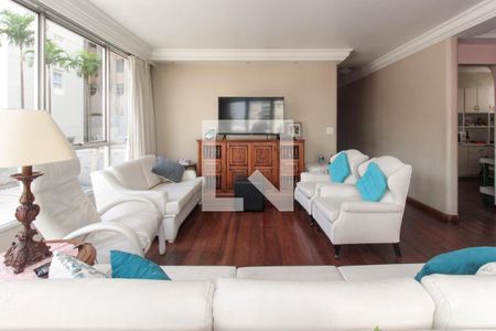 Sala de apartamento à venda com 4 quartos, 193m² em Jardim Paulista, São Paulo