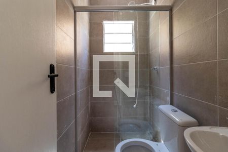 Banheiro de casa de condomínio para alugar com 1 quarto, 35m² em Mandaqui, São Paulo