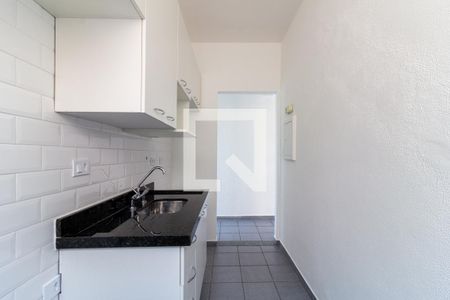 Cozinha de apartamento para alugar com 1 quarto, 45m² em Jardim Paulistano, São Paulo