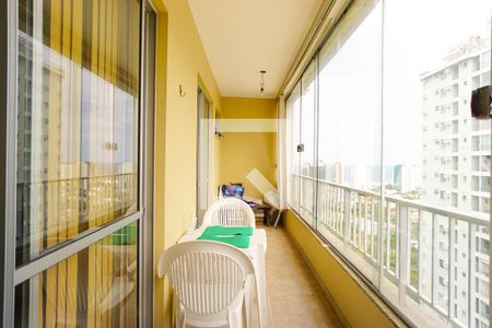 Varanda da Sala de apartamento à venda com 2 quartos, 84m² em Barra da Tijuca, Rio de Janeiro