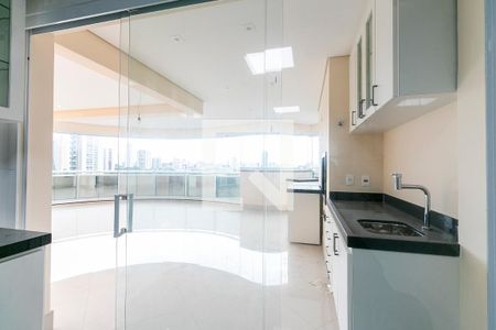 Sala / Espaço Gourmet de apartamento à venda com 4 quartos, 206m² em Jardim Anália Franco, São Paulo