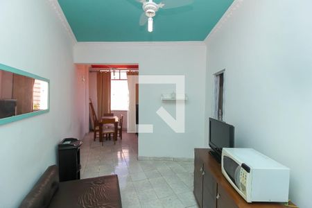 Sala de Estar de apartamento para alugar com 1 quarto, 40m² em Centro, Rio de Janeiro