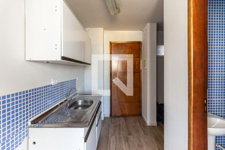 Cozinha de kitnet/studio à venda com 1 quarto, 30m² em Santa Efigênia, São Paulo