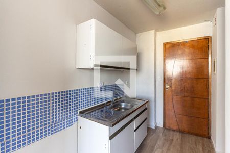 Cozinha de kitnet/studio à venda com 1 quarto, 30m² em Santa Efigênia, São Paulo