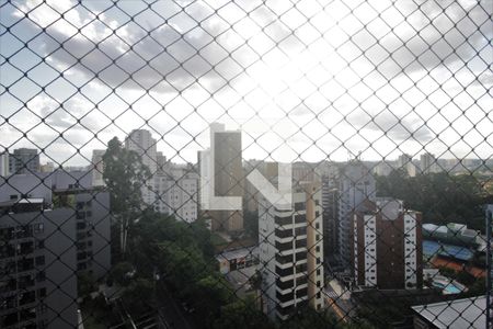 Vista da varanda de apartamento à venda com 3 quartos, 144m² em Parque Bairro Morumbi, São Paulo
