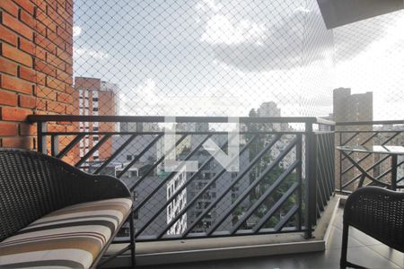 Varanda de apartamento à venda com 3 quartos, 144m² em Parque Bairro Morumbi, São Paulo