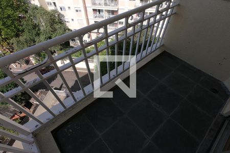 Varanda da Sala de apartamento para alugar com 2 quartos, 58m² em Vila Andrade, São Paulo
