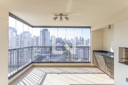 Varanda Sala de apartamento para alugar com 3 quartos, 103m² em Vila Anglo Brasileira, São Paulo