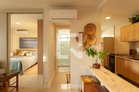 Apartamento para alugar com 55m², 1 quarto e 1 vagaCozinha americana