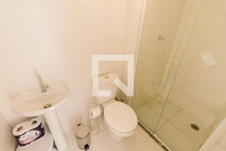 Banheiro da Suíte de apartamento para alugar com 1 quarto, 31m² em Água Branca, São Paulo