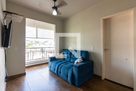 Sala de apartamento à venda com 1 quarto, 35m² em Jaguaribe, Osasco