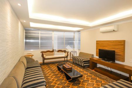 Sala de apartamento para alugar com 3 quartos, 120m² em Copacabana, Rio de Janeiro