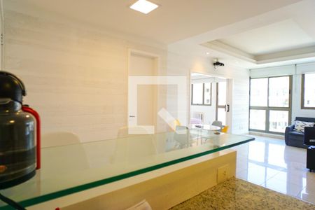 Sala/Cozinha de apartamento para alugar com 1 quarto, 60m² em Barra da Tijuca, Rio de Janeiro